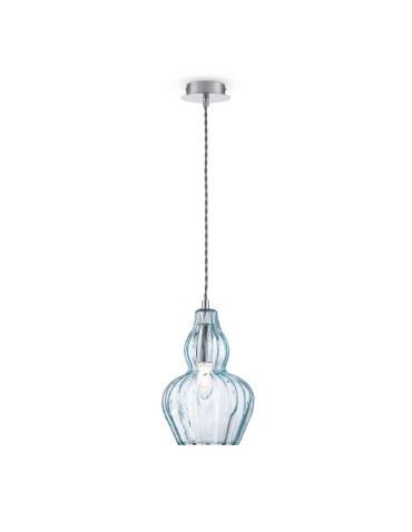 Maytoni Eustoma 1xE14 40W wisząca MOD238-PL-01-BL nikiel
