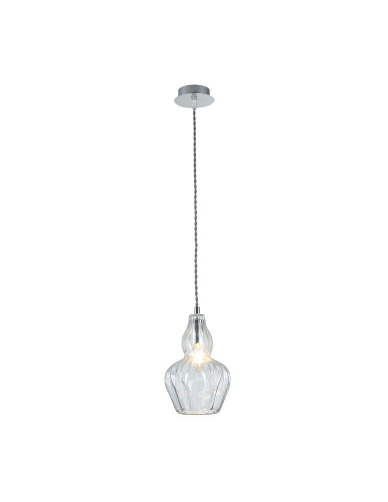 Maytoni Eustoma 1xE14 40W wisząca MOD238-PL-01-TR nikiel Maytoni Eustoma 1xE14 40W wisząca MOD238-PL-01-TR nikiel