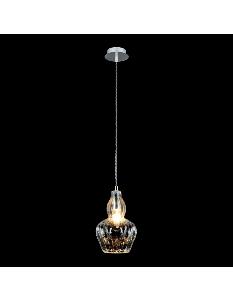 Maytoni Eustoma 1xE14 40W wisząca MOD238-PL-01-TR nikiel Maytoni Eustoma 1xE14 40W wisząca MOD238-PL-01-TR nikiel