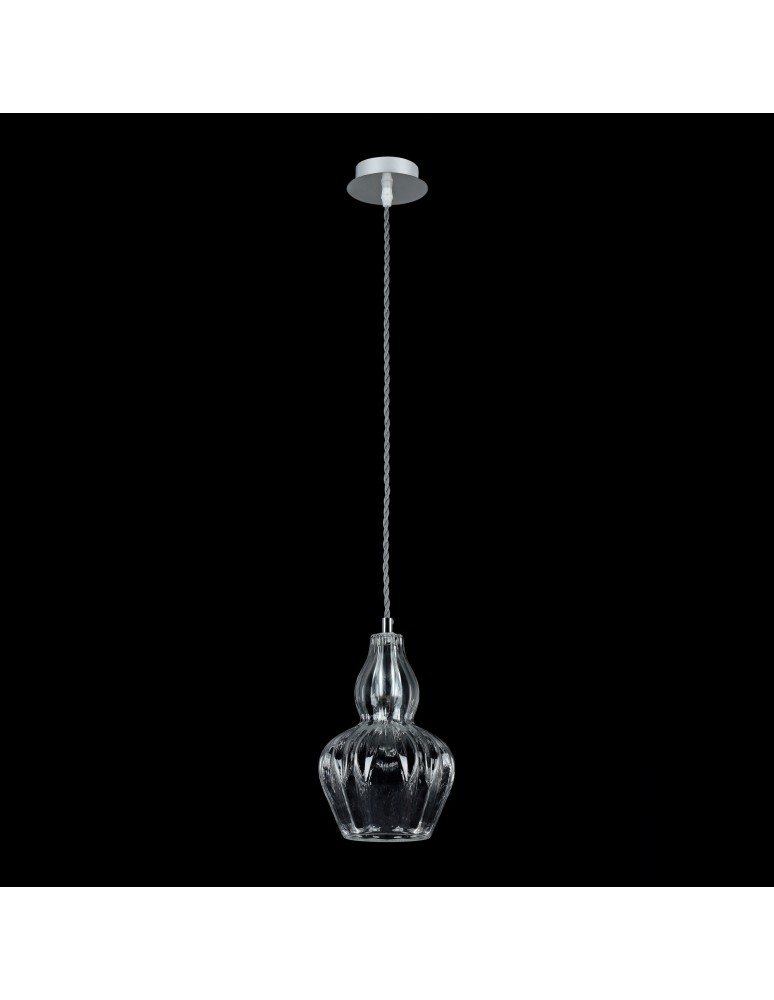 Maytoni Eustoma 1xE14 40W wisząca MOD238-PL-01-TR nikiel Maytoni Eustoma 1xE14 40W wisząca MOD238-PL-01-TR nikiel