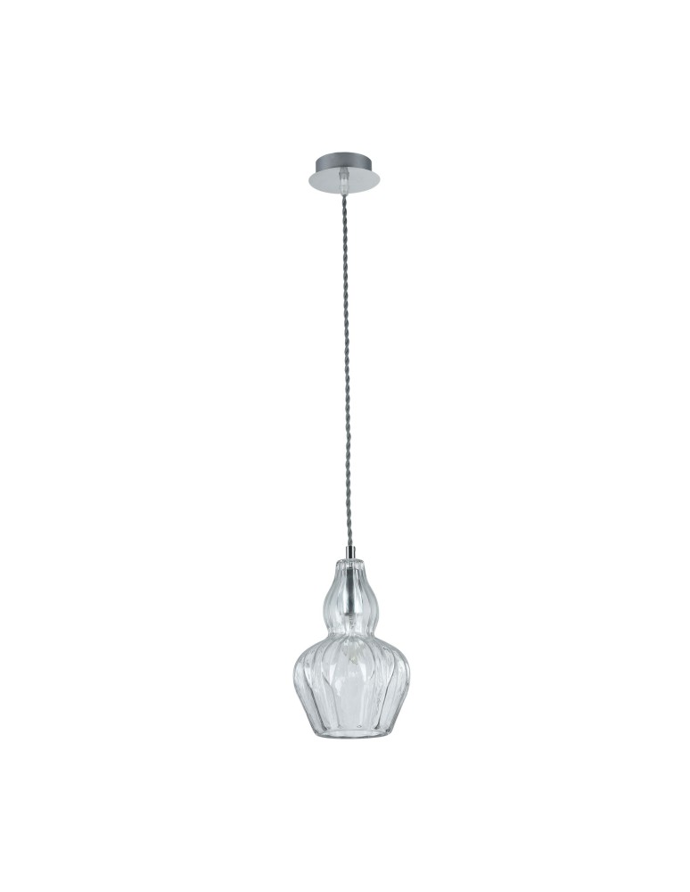 Maytoni Eustoma 1xE14 40W wisząca MOD238-PL-01-TR nikiel Maytoni Eustoma 1xE14 40W wisząca MOD238-PL-01-TR nikiel