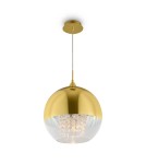 Maytoni Fermi Wisząca E27 1x60W Złoty P140-PL-170-1-G Maytoni Fermi Wisząca E27 1x60W Złoty P140-PL-170-1-G