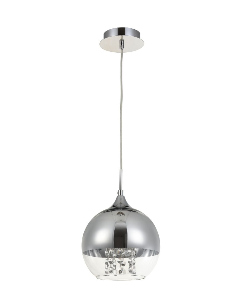 Maytoni Fermi 1xE27 60W wisząca P140-PL-110-1-N nikiel
