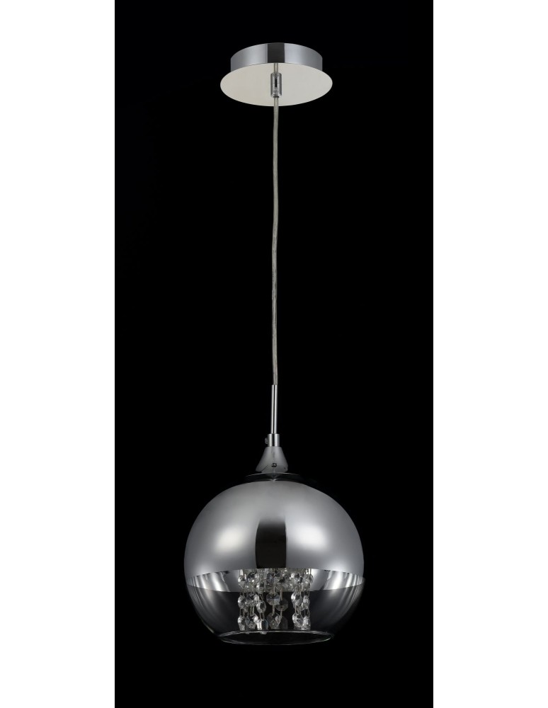 Maytoni Fermi 1xE27 60W wisząca P140-PL-110-1-N nikiel Maytoni Fermi 1xE27 60W wisząca P140-PL-110-1-N nikiel