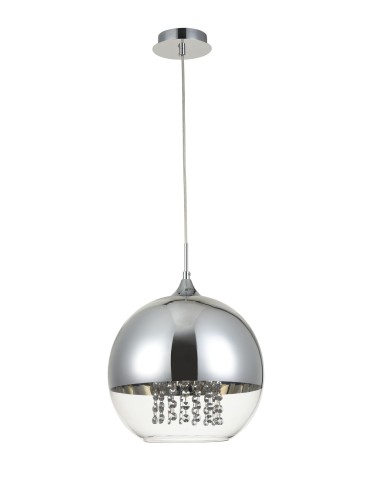 Maytoni Fermi 1xE27 60W wisząca P140-PL-170-1-N nikiel