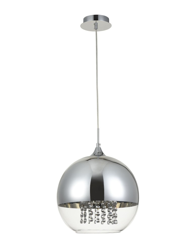 Maytoni Fermi 1xE27 60W wisząca P140-PL-170-1-N nikiel Maytoni Fermi 1xE27 60W wisząca P140-PL-170-1-N nikiel