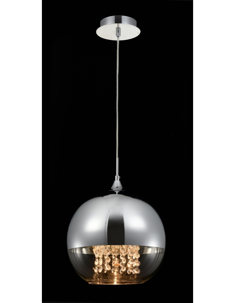 Maytoni Fermi 1xE27 60W wisząca P140-PL-170-1-N nikiel Maytoni Fermi 1xE27 60W wisząca P140-PL-170-1-N nikiel