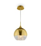 Lampy wiszące - Maytoni Fermi Wisząca E27 1x60W   Złoty  P140-PL-110-1-G - product 1