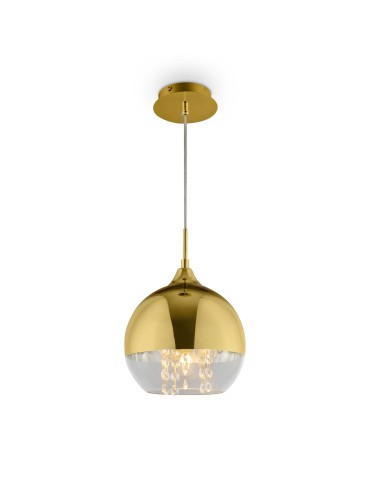 Maytoni Fermi Wisząca E27 1x60W   Złoty  P140-PL-110-1-G