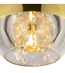 Lampy wiszące - Maytoni Fermi Wisząca E27 1x60W   Złoty  P140-PL-110-1-G - product 2