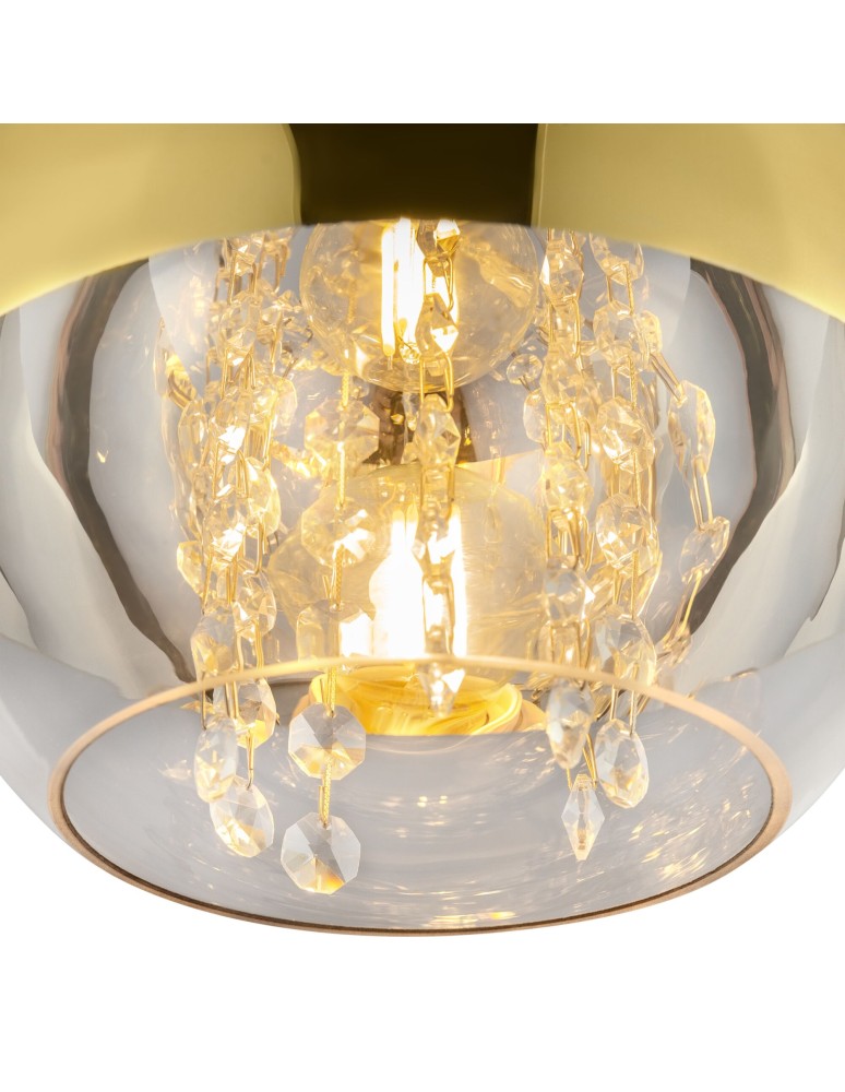 Lampy wiszące - Maytoni Fermi Wisząca E27 1x60W   Złoty  P140-PL-110-1-G - product kolory-swiatla.pl 2