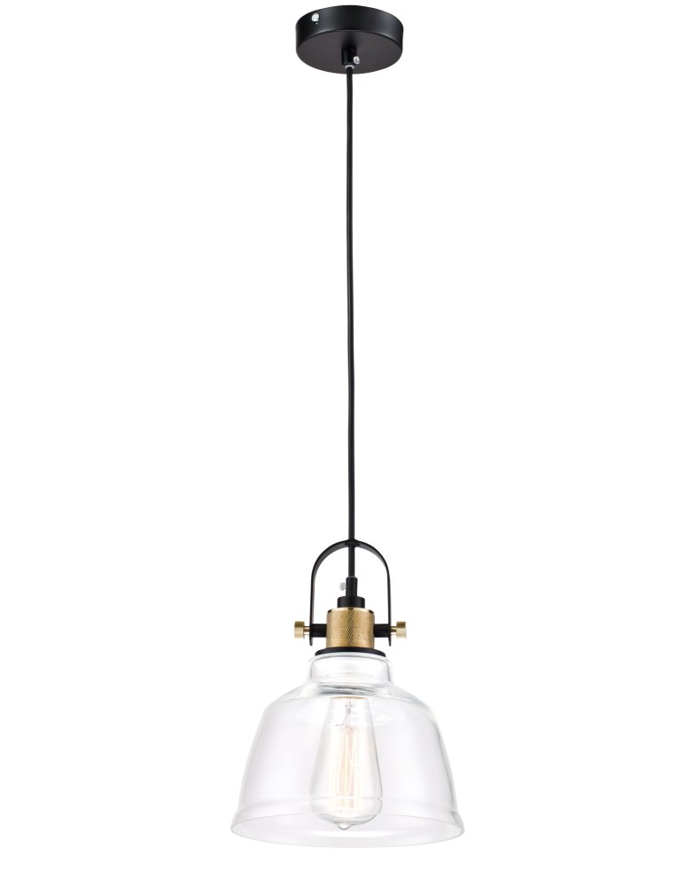 Maytoni Irving 1xE27 40W wisząca T163-11-W czarny Maytoni Irving 1xE27 40W wisząca T163-11-W czarny