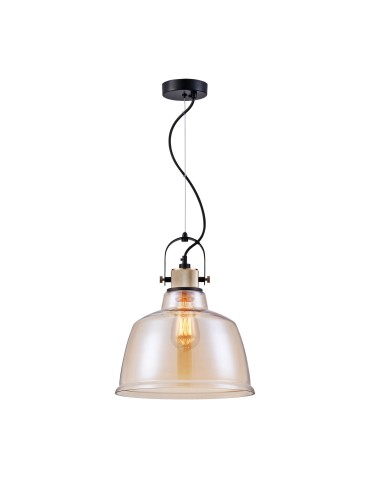 Maytoni Irving 1xE27 40W wisząca T163PL-01R czarny