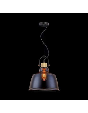 Maytoni Irving 1xE27 40W wisząca T163PL-01R czarny - product 2