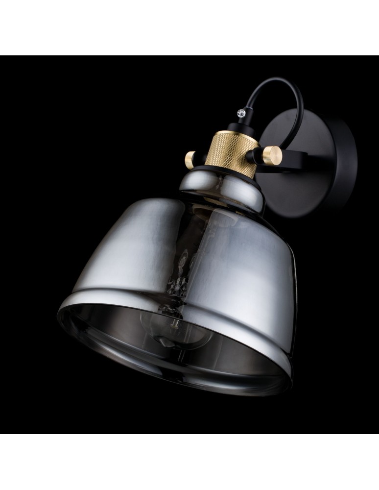 Maytoni Irving 1xE27 40W kinkiet T163-01-C czarny Maytoni Irving 1xE27 40W kinkiet T163-01-C czarny