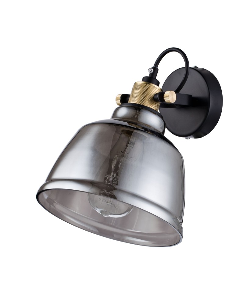 Maytoni Irving 1xE27 40W kinkiet T163-01-C czarny Maytoni Irving 1xE27 40W kinkiet T163-01-C czarny