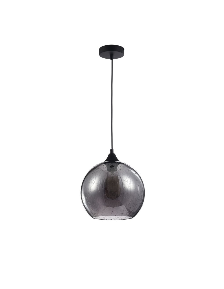 Maytoni Bergen 1xE27 60W wisząca T314-11-B czarny Maytoni Bergen 1xE27 60W wisząca T314-11-B czarny