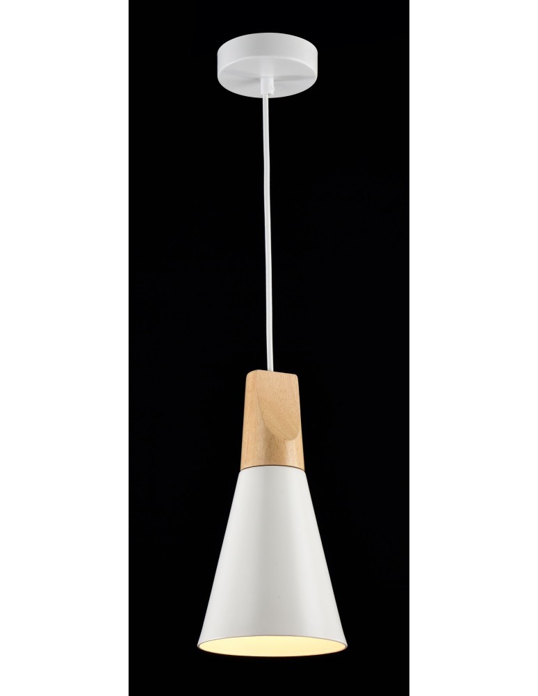 Maytoni Bicones 1xE27 60W wisząca P359-PL-140-W biały Maytoni Bicones 1xE27 60W wisząca P359-PL-140-W biały