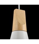 Maytoni Bicones 1xE27 60W wisząca P359-PL-140-W biały Maytoni Bicones 1xE27 60W wisząca P359-PL-140-W biały
