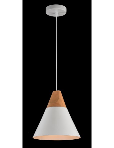 Maytoni Bicones 1xE27 60W wisząca P359-PL-01-W biały - produkt 2