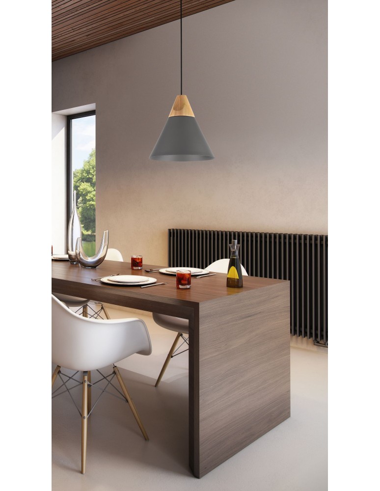 Maytoni Bicones 1xE27 60W wisząca P359-PL-220-C czarny Maytoni Bicones 1xE27 60W wisząca P359-PL-220-C czarny
