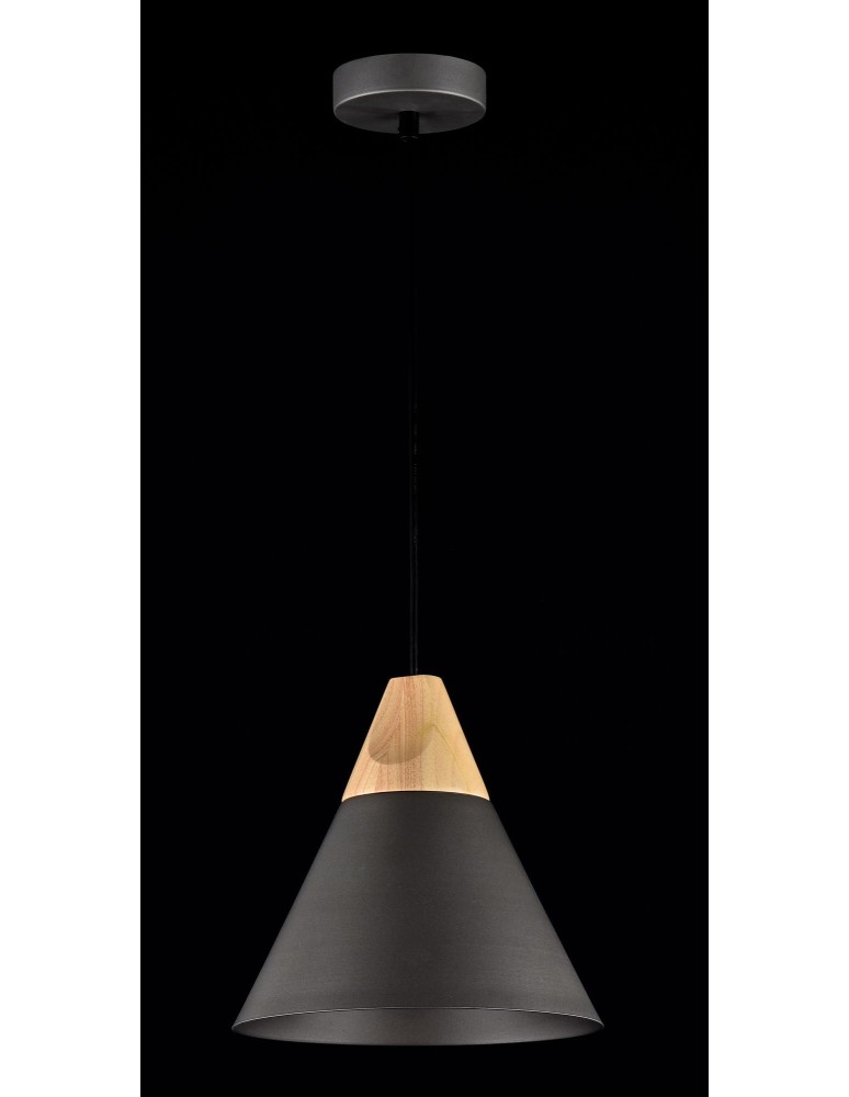 Maytoni Bicones 1xE27 60W wisząca P359-PL-220-C czarny Maytoni Bicones 1xE27 60W wisząca P359-PL-220-C czarny