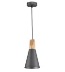Maytoni Bicones 1xE27 60W wisząca P359-PL-140-C szary Maytoni Bicones 1xE27 60W wisząca P359-PL-140-C szary