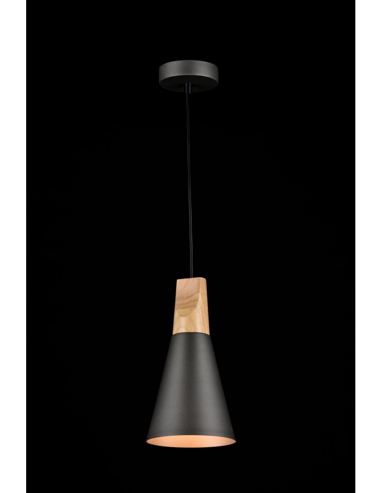 Maytoni Bicones 1xE27 60W wisząca P359-PL-140-C szary Maytoni Bicones 1xE27 60W wisząca P359-PL-140-C szary