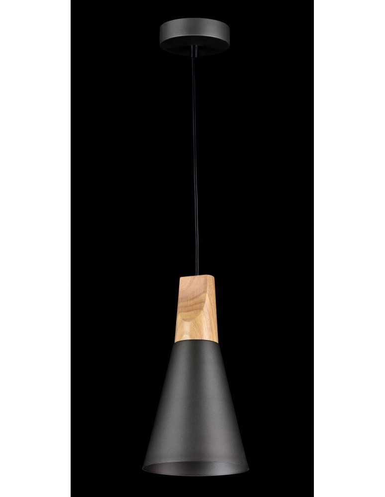 Maytoni Bicones 1xE27 60W wisząca P359-PL-140-C szary Maytoni Bicones 1xE27 60W wisząca P359-PL-140-C szary