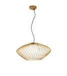 Lampy wiszące - Maytoni Plec 1xE27 40W wisząca P364PL-01G złoty - product 1