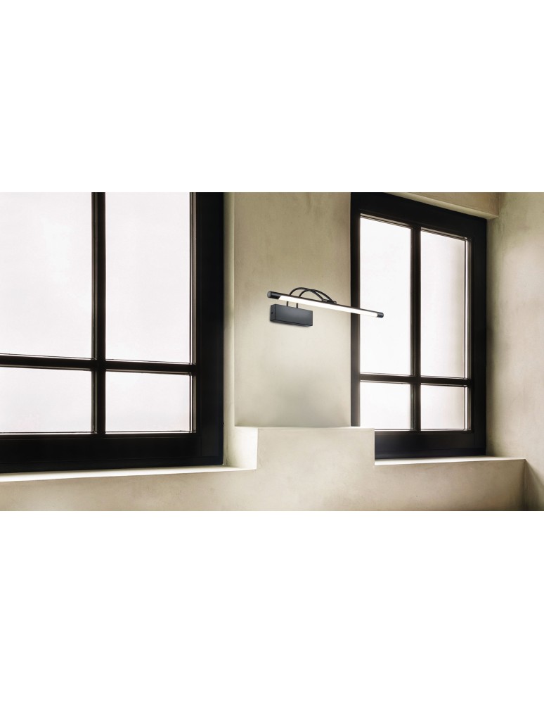 Kinkiety nad obraz - Maytoni Finelli LED 12W 3000K 800lm obrazowa MIR004WL-L12B czarny - product kolory-swiatla.pl 3