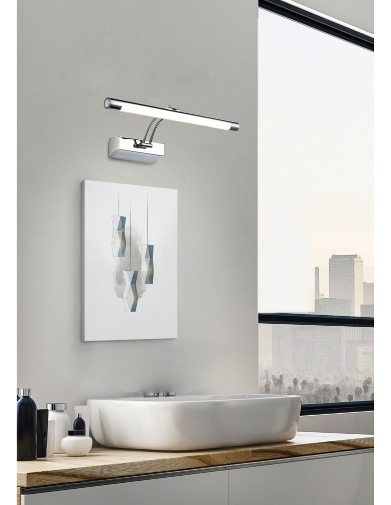 Kinkiety nad obraz - Maytoni Fino LED 12W 3000K 860lm obrazowa MIR003WL-L12CH chrom - product kolory-swiatla.pl 3