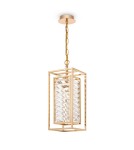 Lampy wiszące - Maytoni Tening Wisząca E14 1x60W   Złoty  MOD060PL-01G - product 1