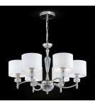 Maytoni Alicante 6xE14 40W żyrandol MOD014CL-06N nikiel Maytoni Alicante 6xE14 40W żyrandol MOD014CL-06N nikiel