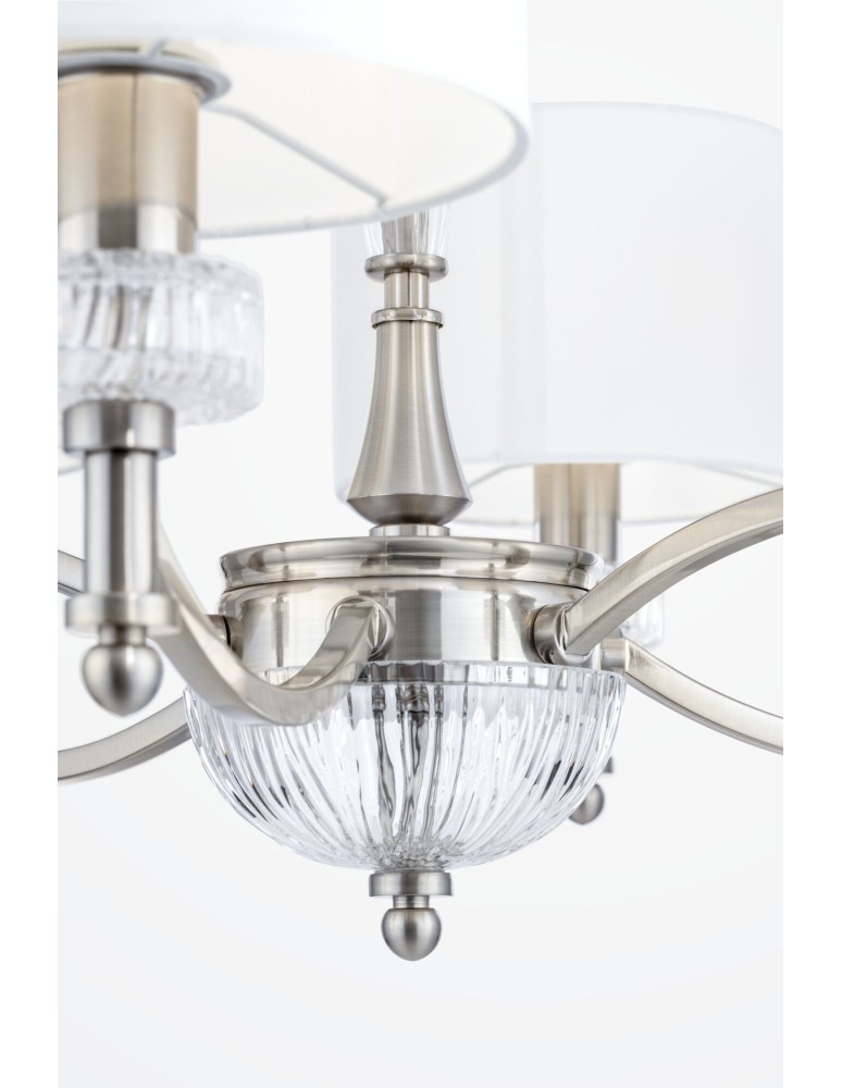 Maytoni Alicante 6xE14 40W żyrandol MOD014CL-06N nikiel Maytoni Alicante 6xE14 40W żyrandol MOD014CL-06N nikiel