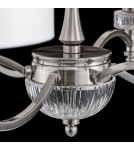 Maytoni Alicante 6xE14 40W żyrandol MOD014CL-06N nikiel Maytoni Alicante 6xE14 40W żyrandol MOD014CL-06N nikiel