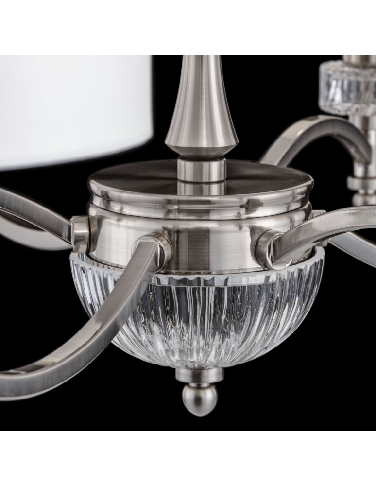 Maytoni Alicante 6xE14 40W żyrandol MOD014CL-06N nikiel Maytoni Alicante 6xE14 40W żyrandol MOD014CL-06N nikiel