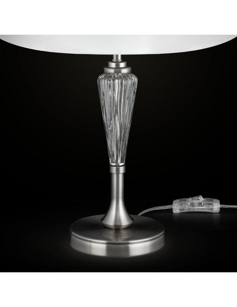 Maytoni Alicante 1xE14 40W stołowa MOD014TL-01N nikiel