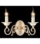 Kinkiety świecznikowe - Maytoni Perla 2xE14 60W kinkiet ARM337-02-R kremowy oraz złoty - product 2