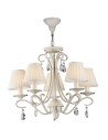Maytoni Brionia 5xE14 40W żyrandol ARM172-05-G beżowy