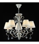 Lampy w stylu prowansalskim - Maytoni Brionia 5xE14 40W żyrandol ARM172-05-G beżowy - product 2