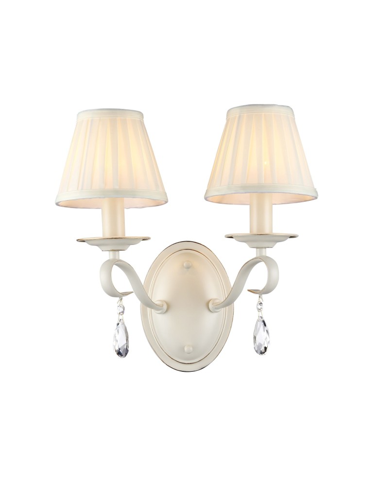 Maytoni Brionia 2xE14 40W kinkiet ARM172-02-G beżowy