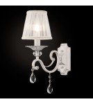 Kinkiety z abażurem - Maytoni Grace 1xE14 40W kinkiet ARM247-01-G biały oraz złoty - product 2