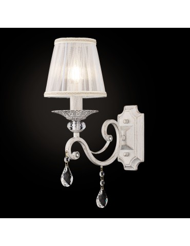 Maytoni Grace 1xE14 40W kinkiet ARM247-01-G biały oraz złoty - produkt 2