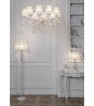 Lampy stołowe z abażurem - Maytoni Grace 1xE14 40W stołowa ARM247-00-G biały oraz złoty - product 3