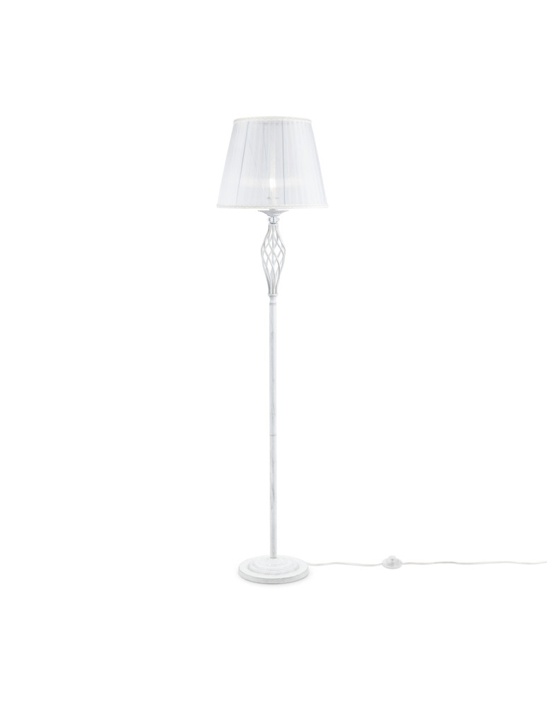 Maytoni Grace 1xE14 40W podłogowa ARM247-11-G biały oraz złoty