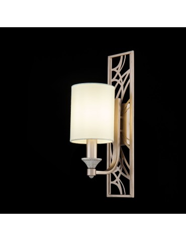 Maytoni Vittoria 1xE14 40W kinkiet H005WL-01BG kremowy oraz złoty - produkt 2