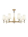 Maytoni Zaragoza 7xE14 40W żyrandol H001CL-07BS mosiądz