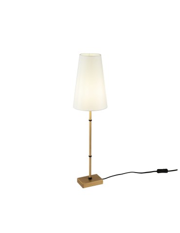Maytoni Zaragoza 1xE14 40W stołowa H001TL-01BS mosiądz
