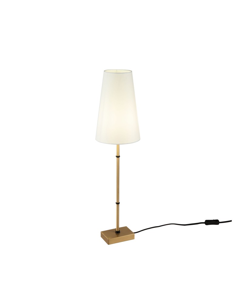 Maytoni Zaragoza 1xE14 40W stołowa H001TL-01BS mosiądz